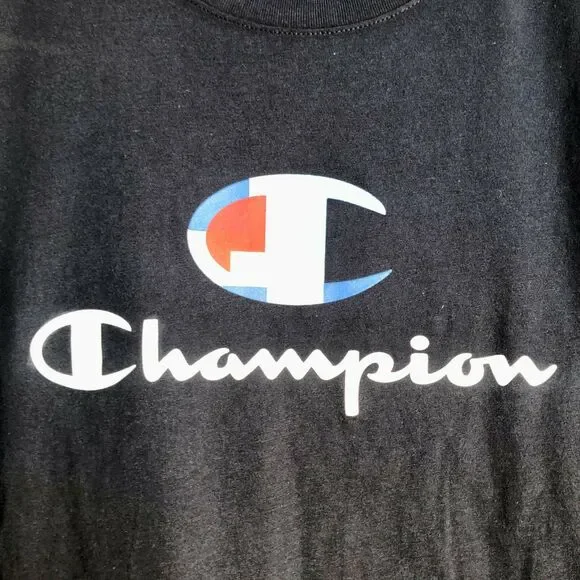 Champion Shirt Boys Small T Shirt - Authentic Athleticwear - Navy - Small - Picture 2 of 4